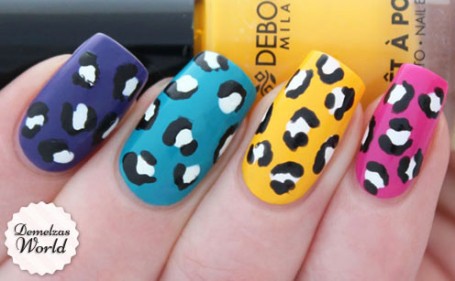 Leopard Manicure Nail Art